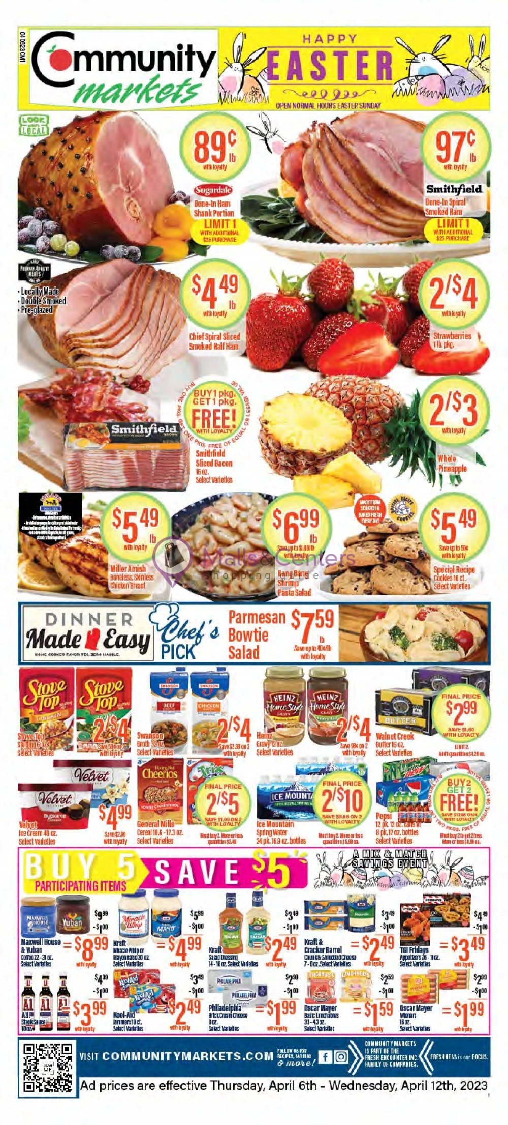 Community Markets Weekly ad valid from 04/06/2023 to 04/12/2023