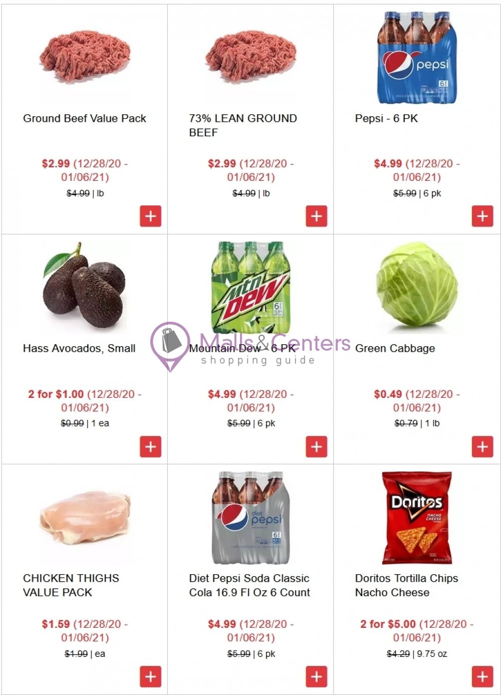 Community Markets Weekly Ad sales & flyers specials MallsCenters