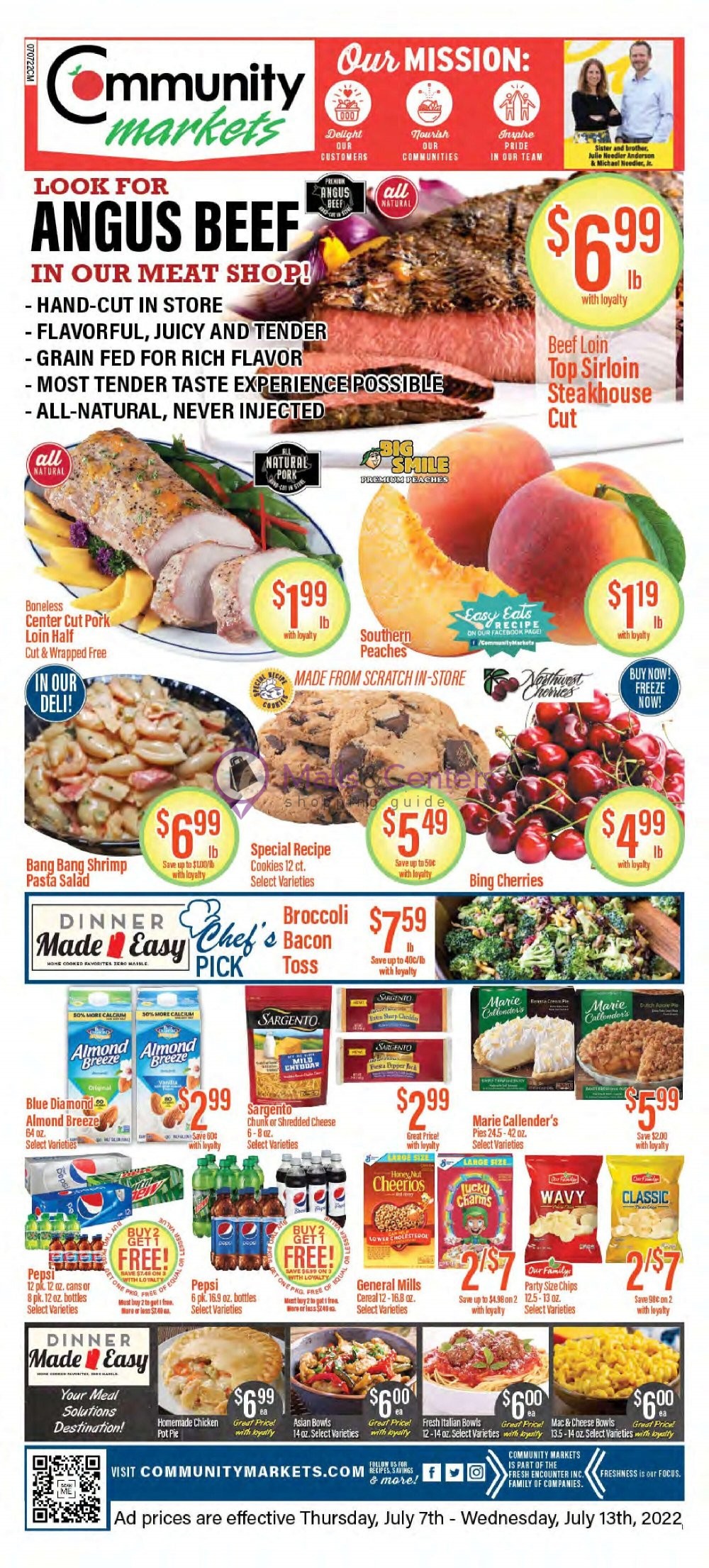 Community Markets Weekly ad valid from 07/07/2022 to 07/13/2022