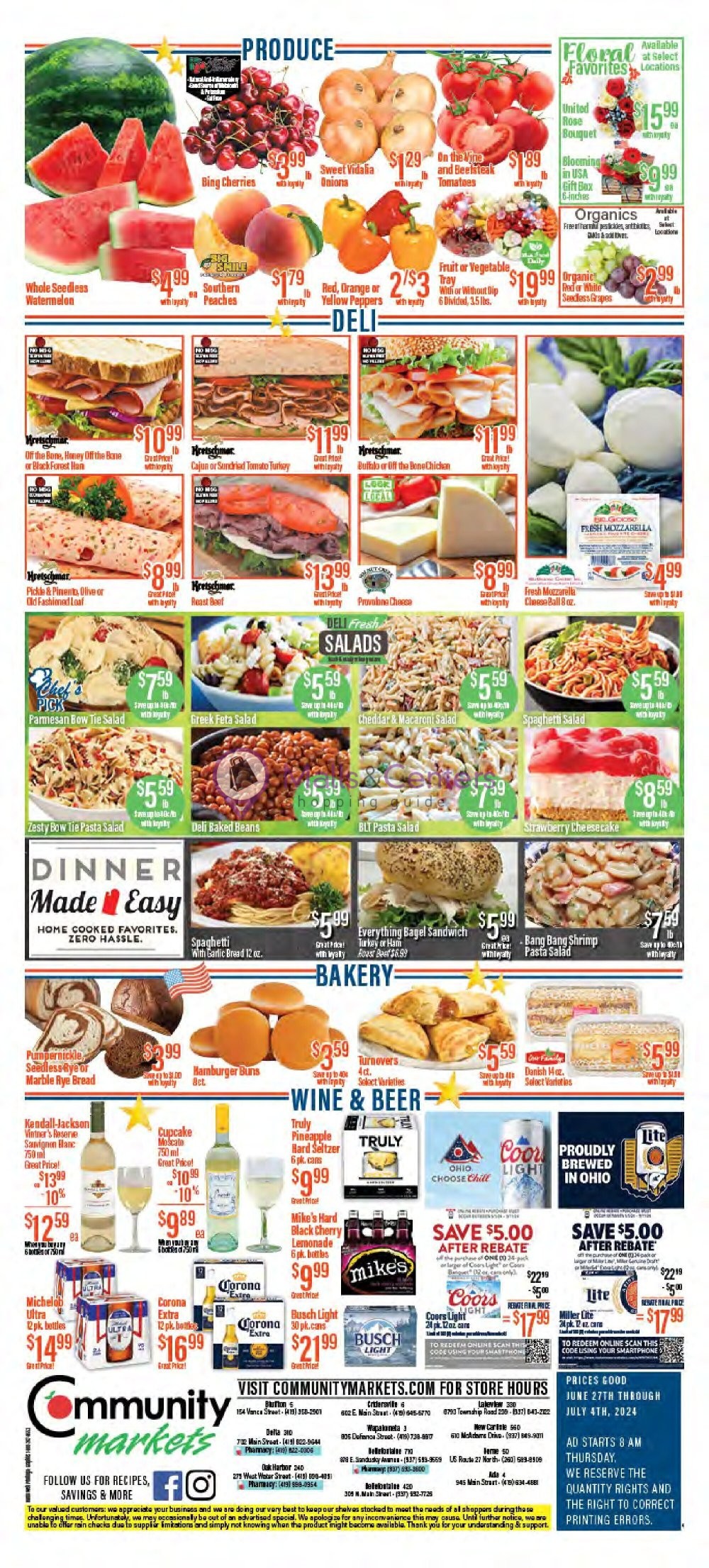 Weekly ad for Community Markets valid: 06/27/2024 - 07/04/2024, page 4