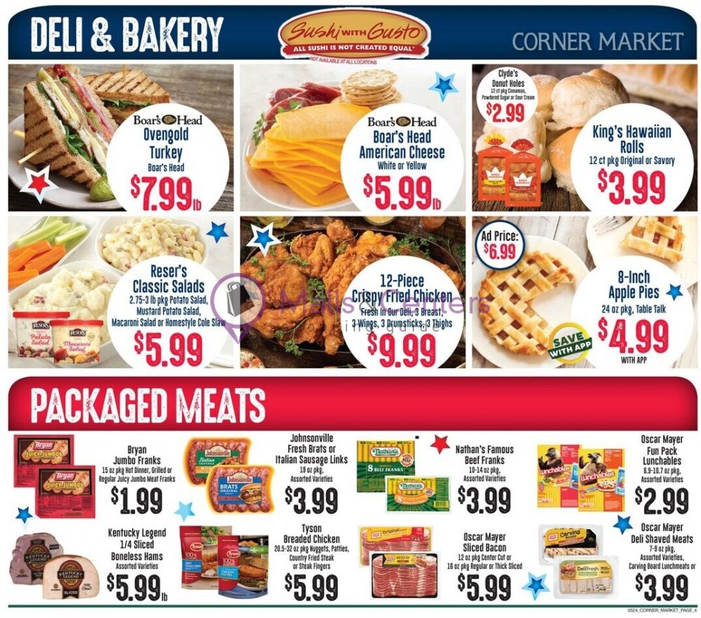 Corner Market Weekly ad valid from 05/24/2023 to 05/30/2023 MallsCenters