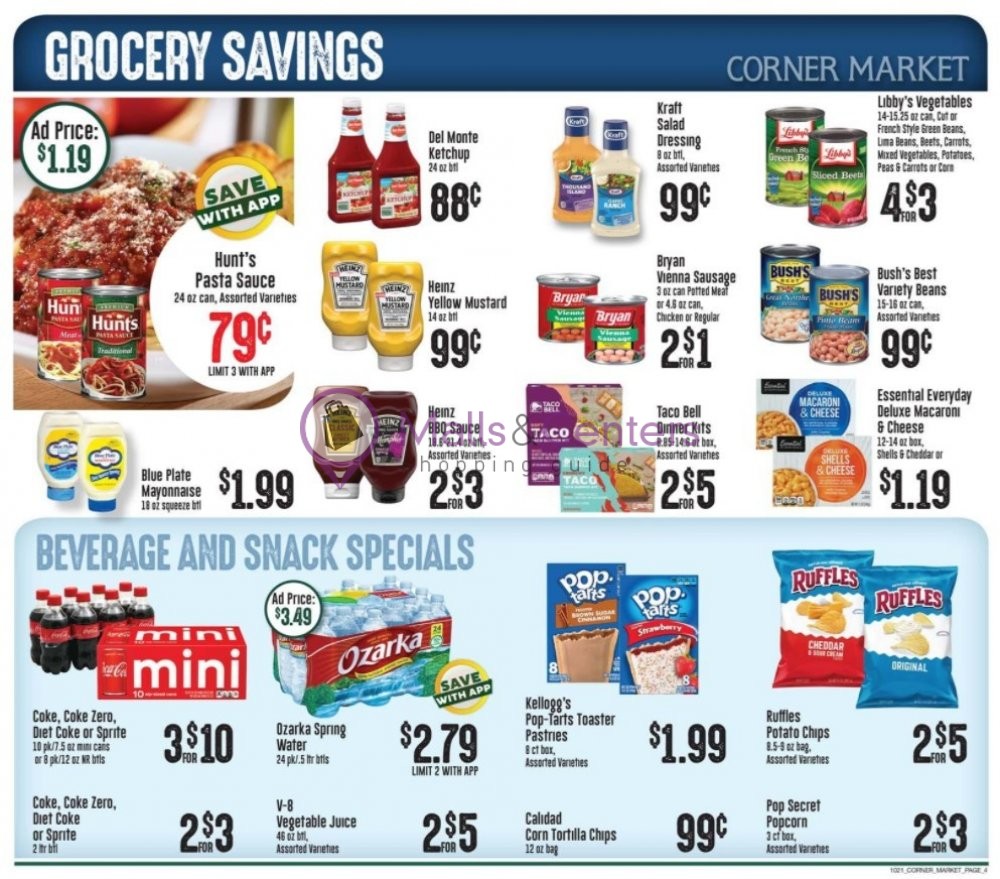 Corner Market Weekly Ad sales & flyers specials MallsCenters