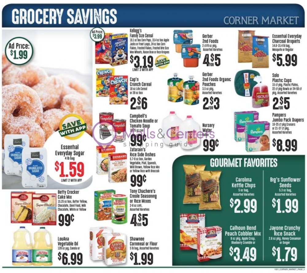 Corner Market Weekly Ad sales & flyers specials MallsCenters