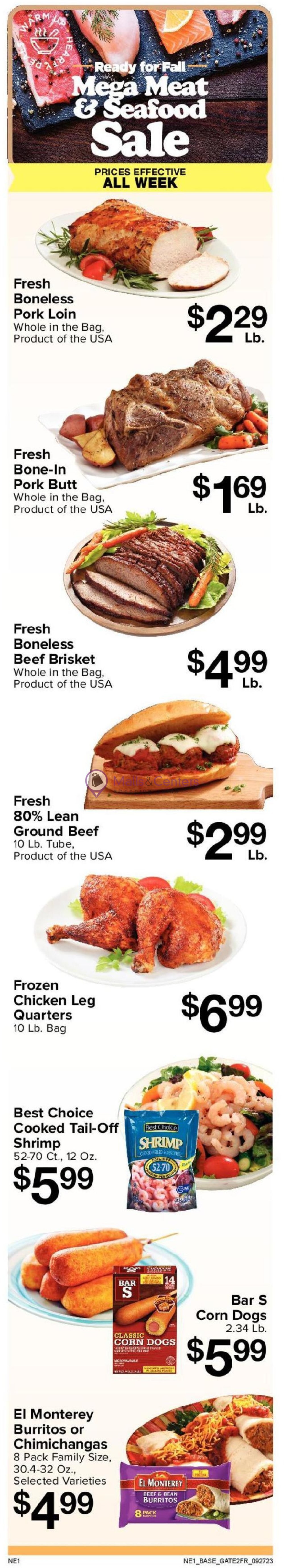 Weekly ad for Corsica Corner Market valid: 09/27/2023 - 10/03/2023, page 7