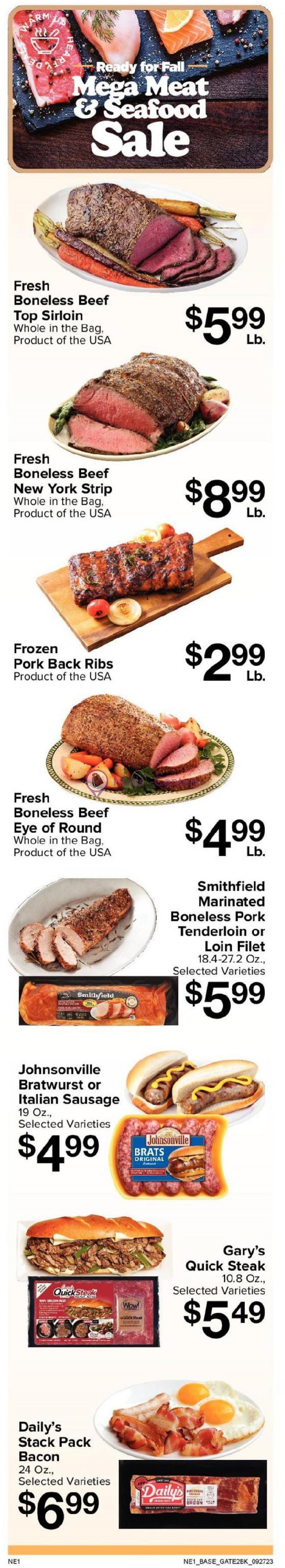 Weekly ad for Corsica Corner Market valid: 09/27/2023 - 10/03/2023, page 8