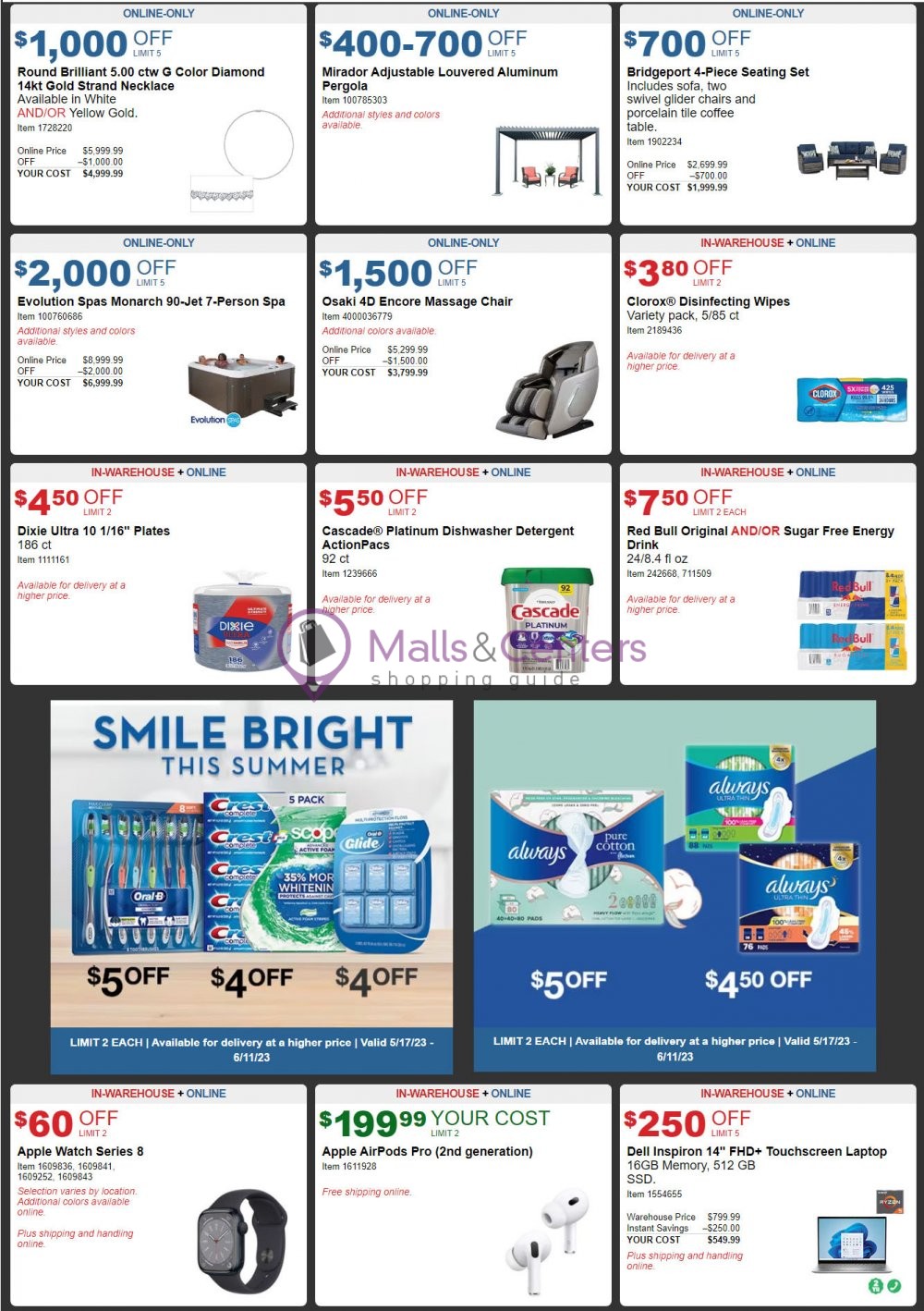 Weekly ad for Costco valid: 05/17/2023 - 06/11/2023, page 2