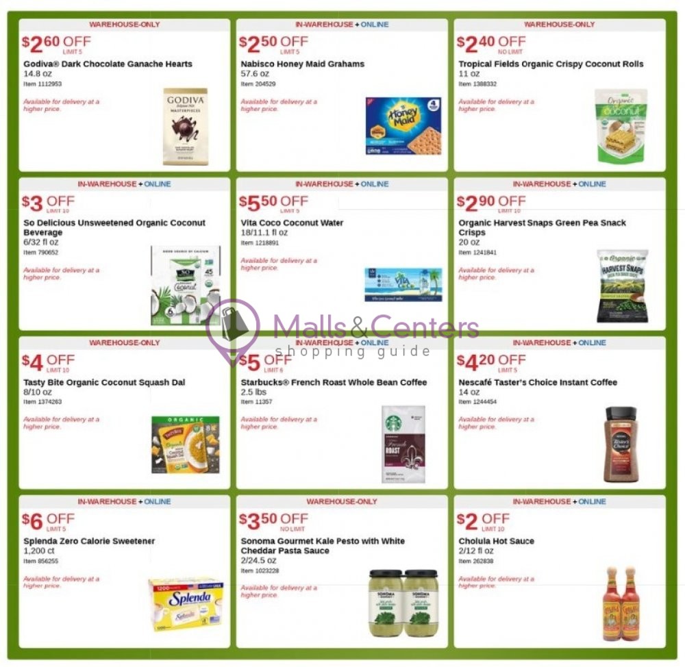 Costco Weekly Ad sales & flyers specials MallsCenters