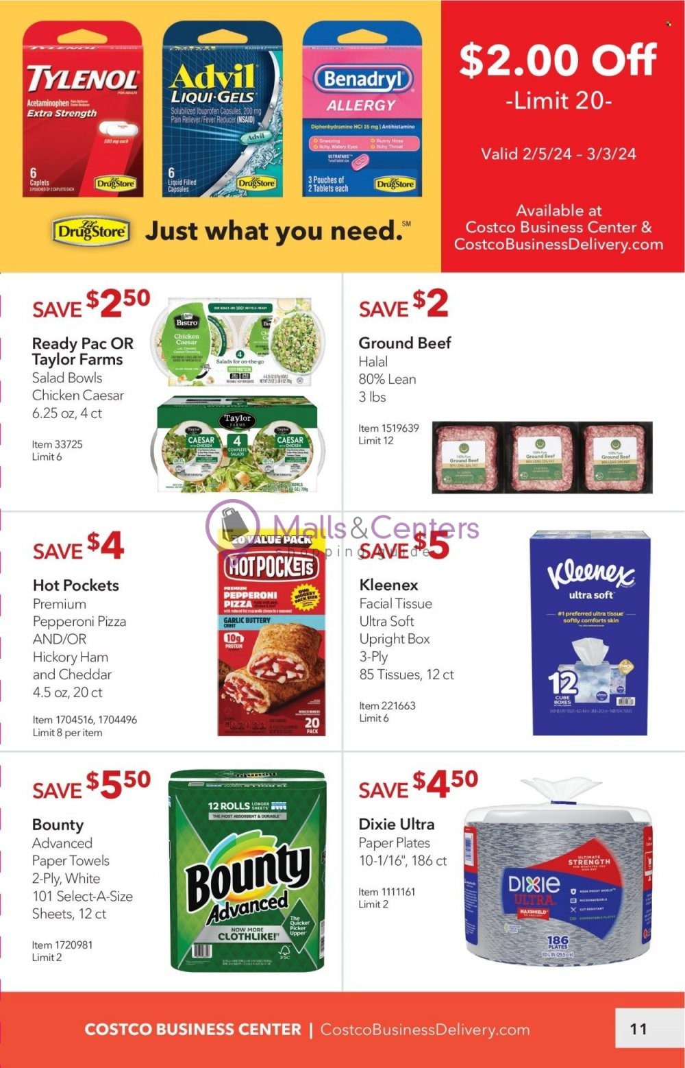 Weekly ad for Costco valid: 02/05/2024 - 03/03/2024, page 11