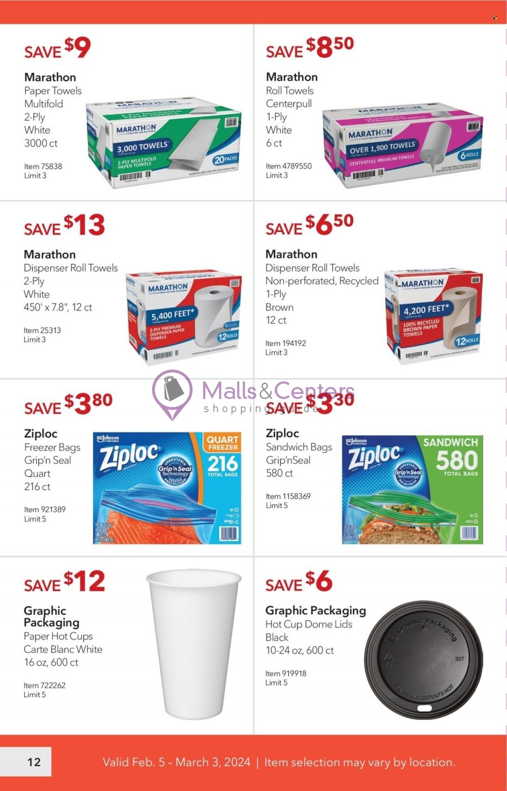 Weekly ad for Costco valid: 02/05/2024 - 03/03/2024, page 12