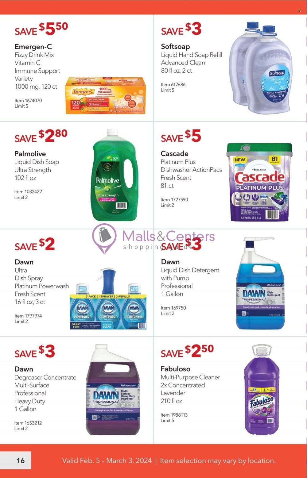 Weekly ad for Costco valid: 02/05/2024 - 03/03/2024, page 16