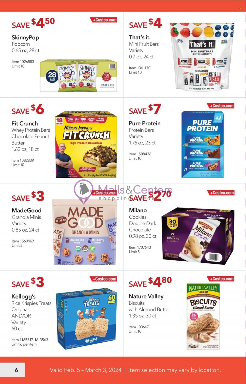 Weekly ad for Costco valid: 02/05/2024 - 03/03/2024, page 6