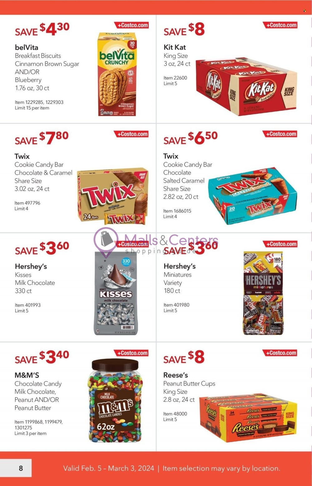 Weekly ad for Costco valid: 02/05/2024 - 03/03/2024, page 8