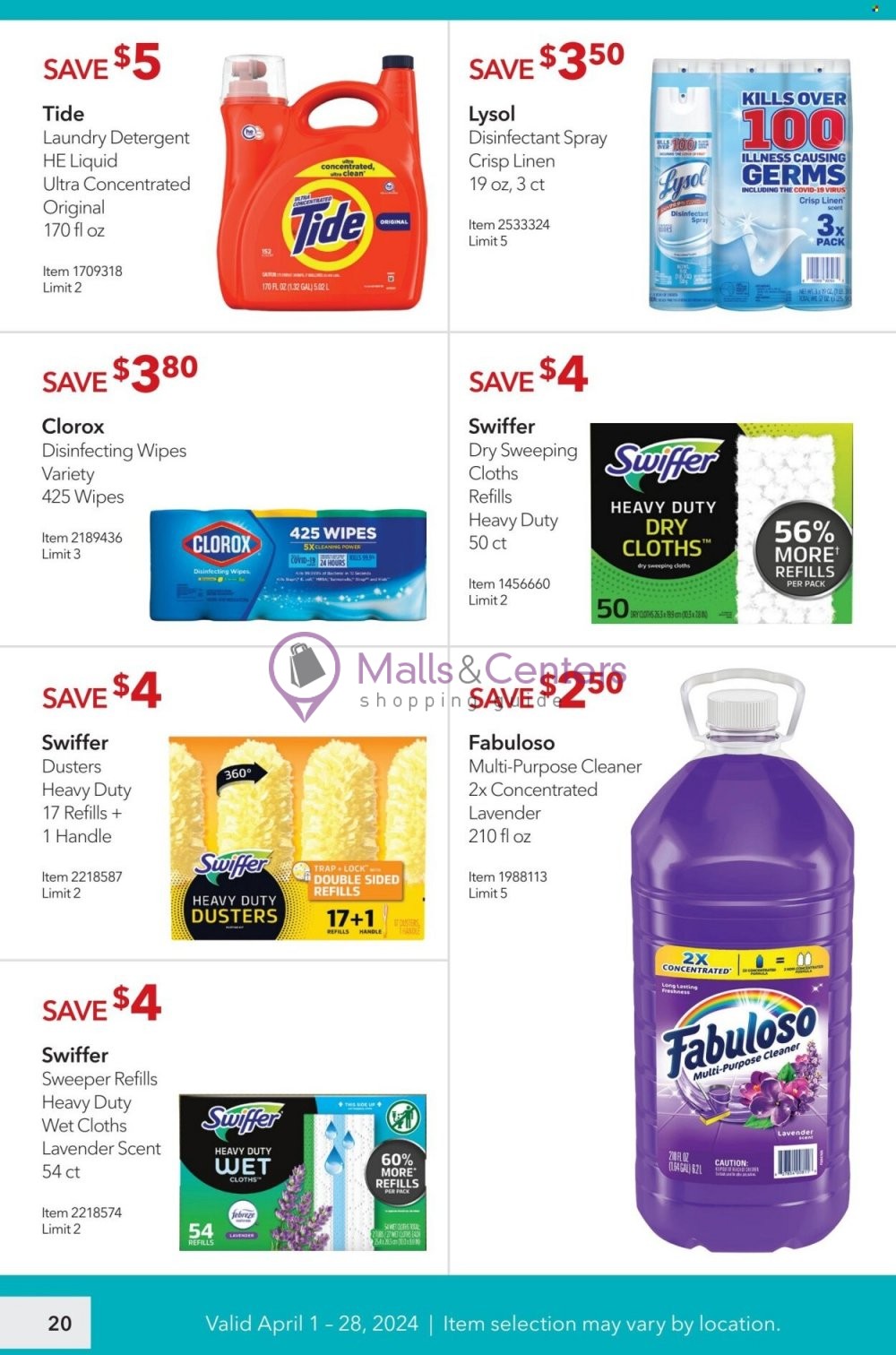 Weekly ad for Costco valid: 04/01/2024 - 04/28/2024, page 20