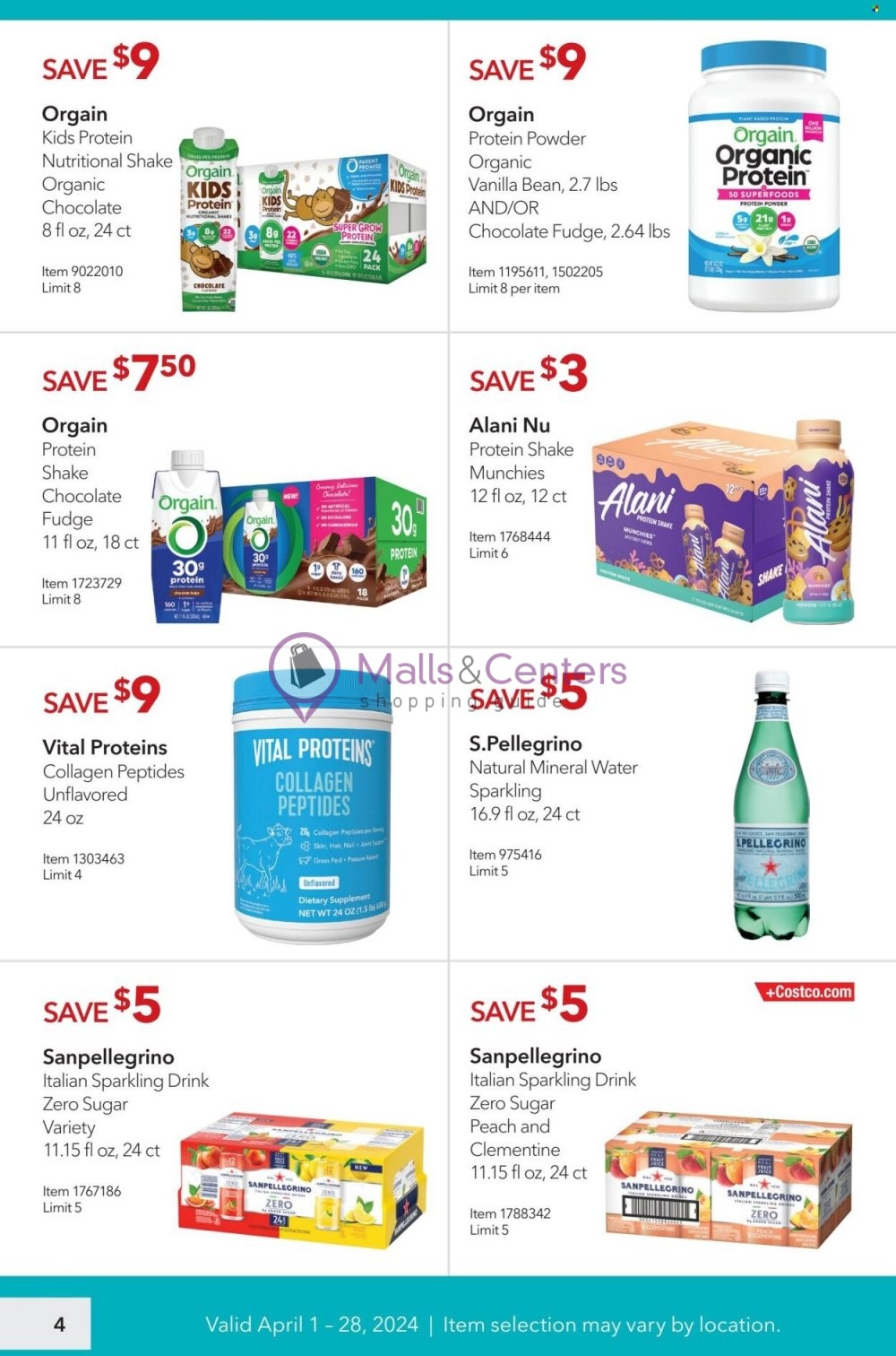Weekly ad for Costco valid: 04/01/2024 - 04/28/2024, page 4
