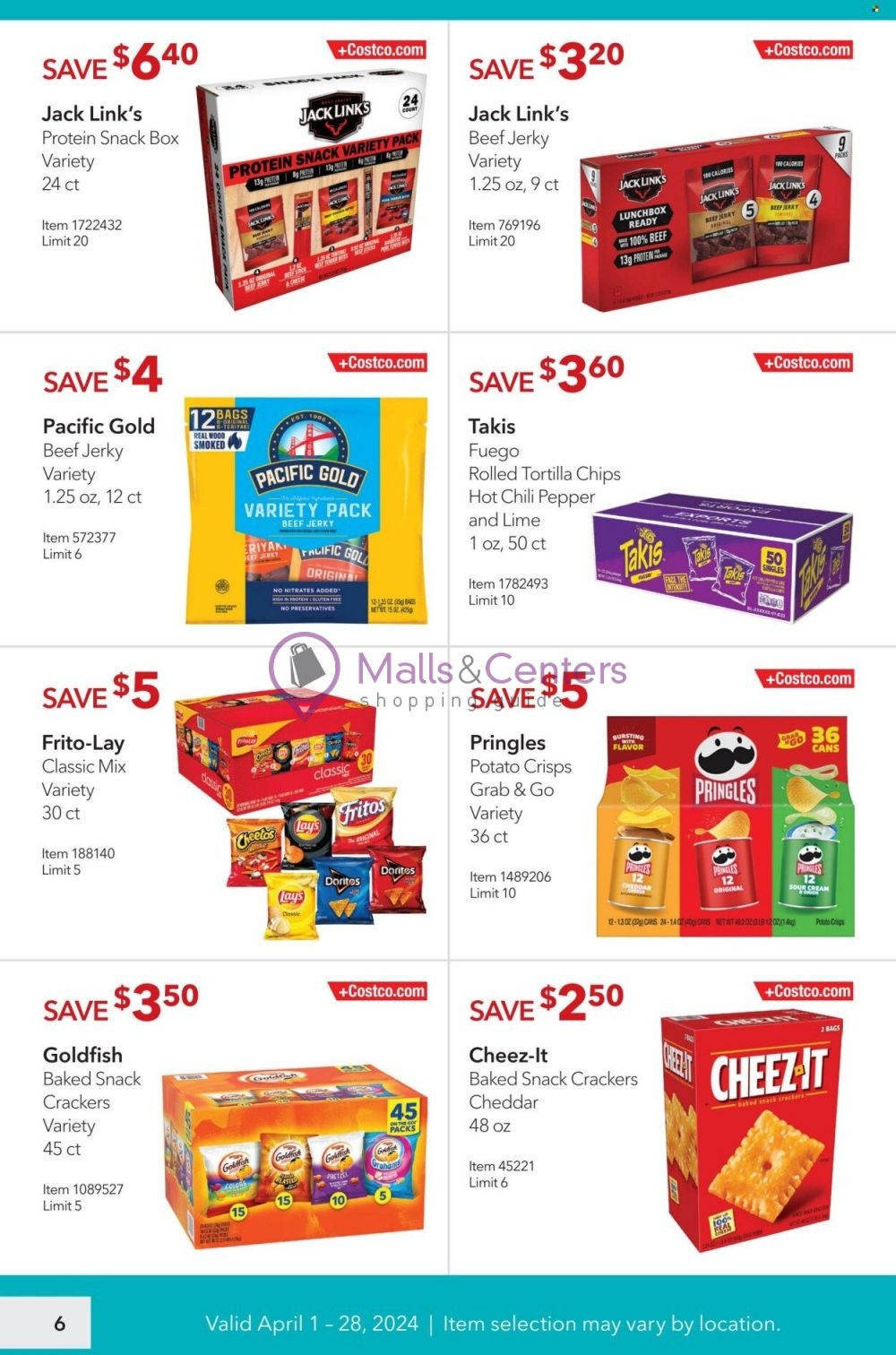Weekly ad for Costco valid: 04/01/2024 - 04/28/2024, page 6