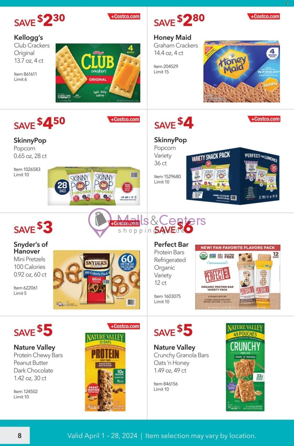 Weekly ad for Costco valid: 04/01/2024 - 04/28/2024, page 8