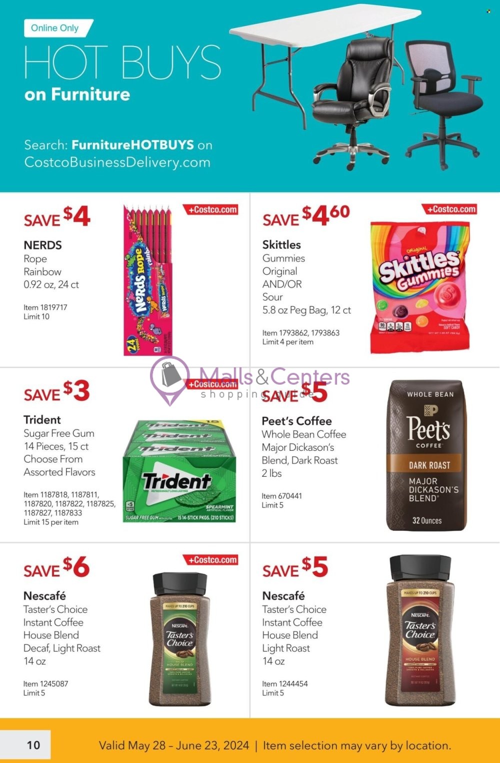 Weekly ad for Costco valid: 05/28/2024 - 06/23/2024, page 10