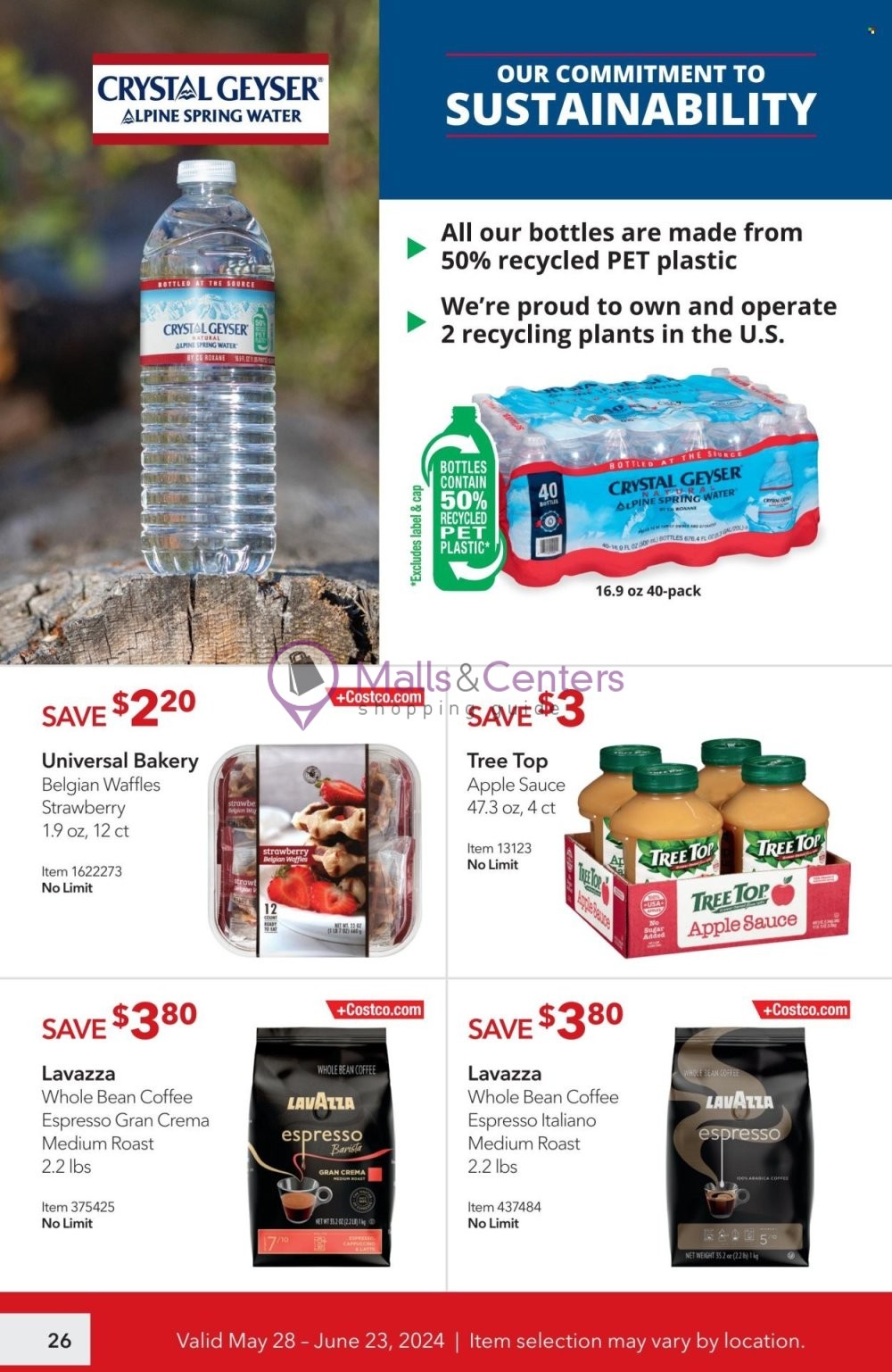 Weekly ad for Costco valid: 05/28/2024 - 06/23/2024, page 26