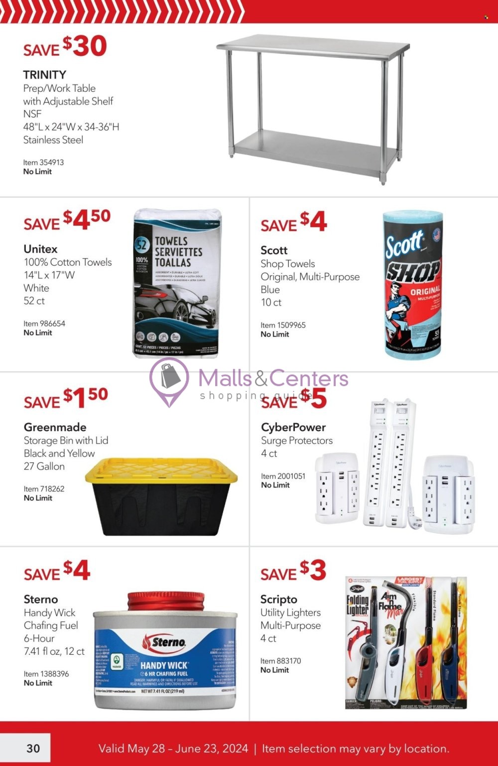 Weekly ad for Costco valid: 05/28/2024 - 06/23/2024, page 30