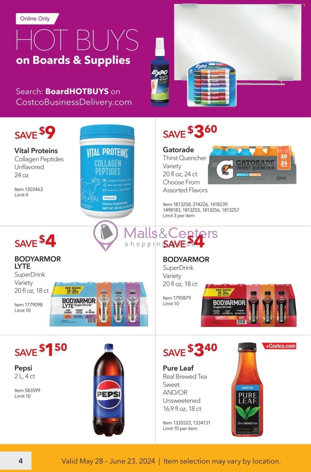 Weekly ad for Costco valid: 05/28/2024 - 06/23/2024, page 4