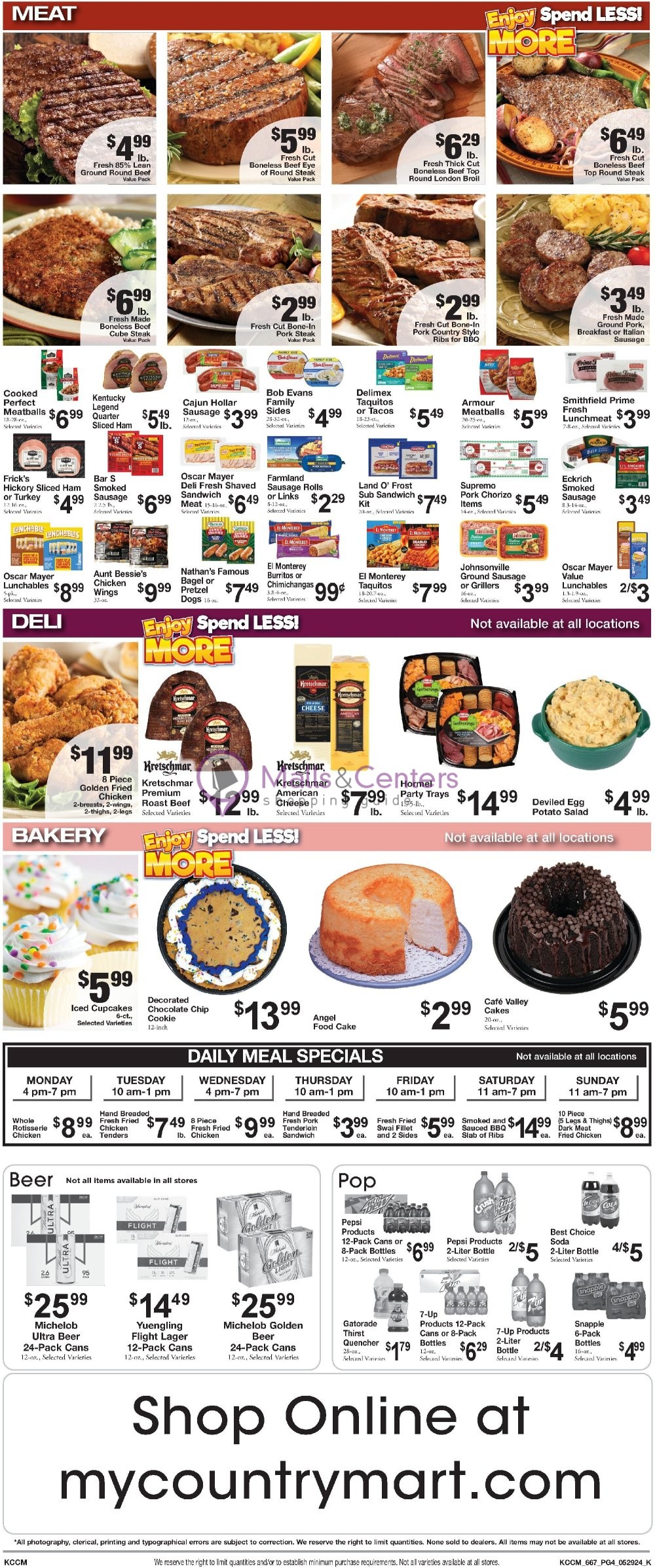 Weekly ad for Country Mart valid: 05/28/2024 - 06/03/2024, page 4
