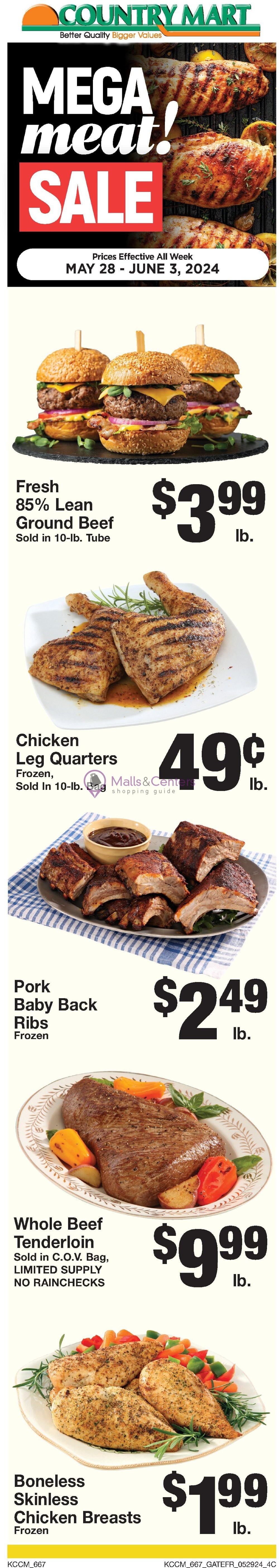 Weekly ad for Country Mart valid: 05/28/2024 - 06/03/2024, page 5