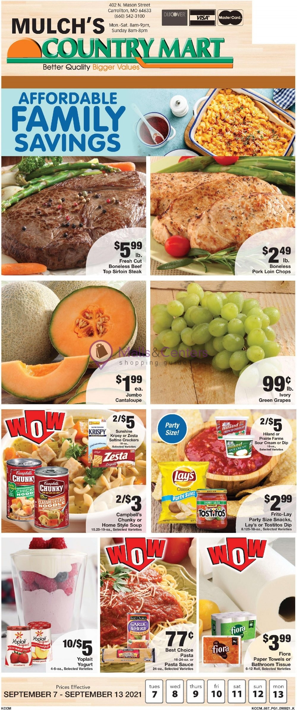 Country Mart Weekly Ad sales & flyers specials MallsCenters