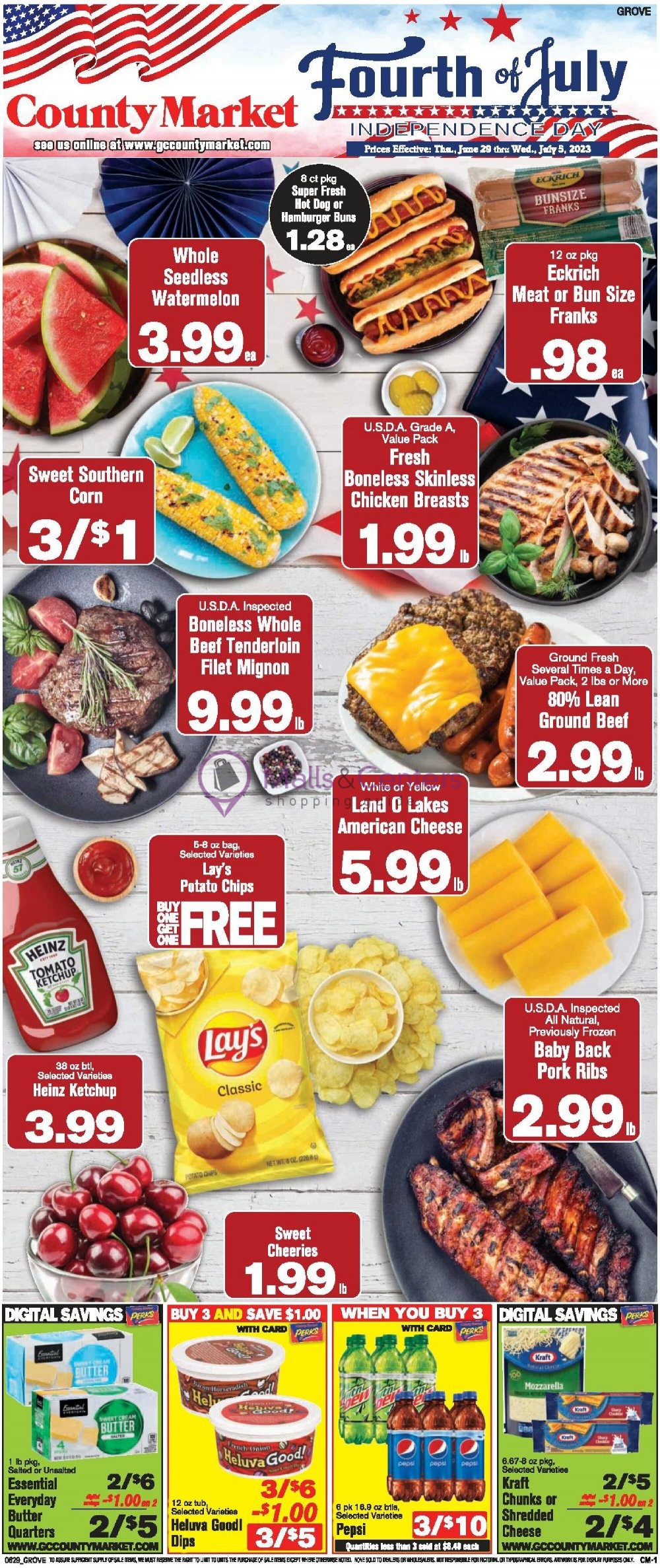 County Market Grove City Weekly ad valid from 06/29/2023 to 07/05/2023