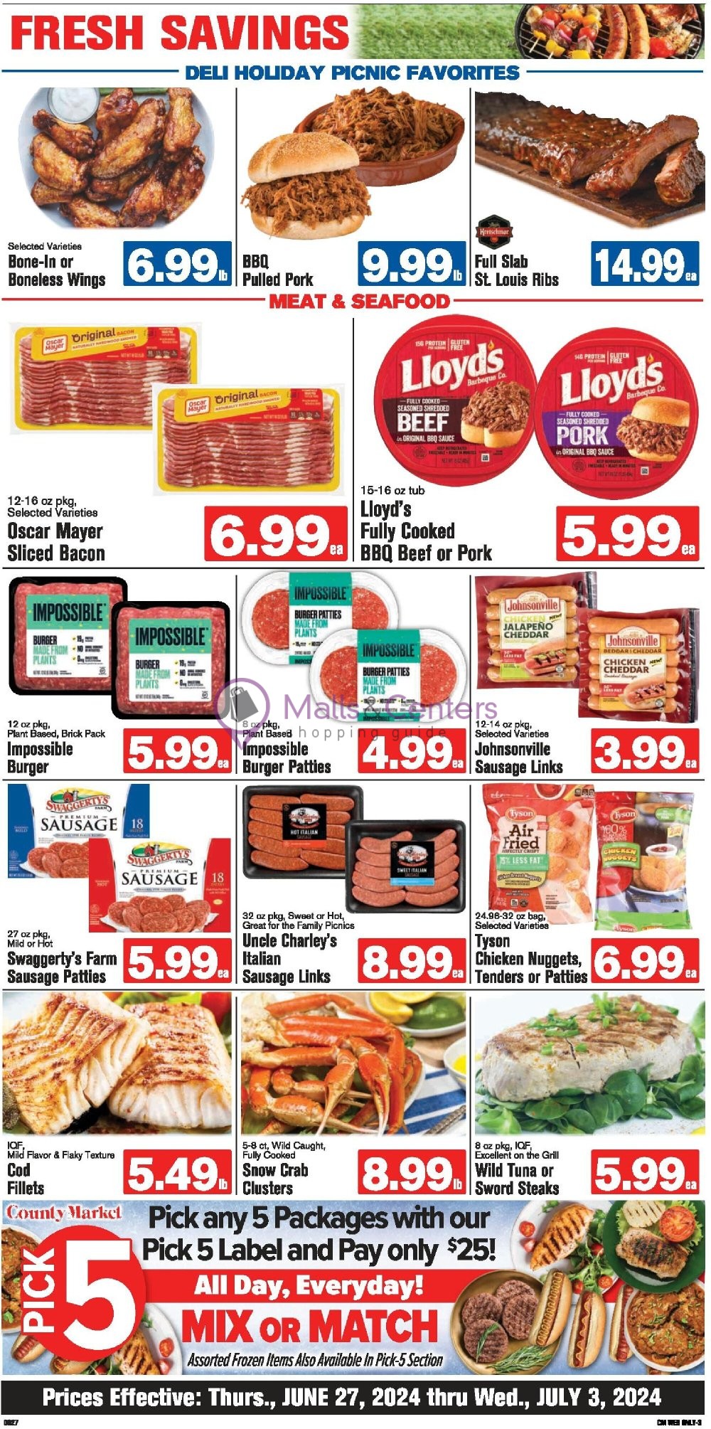 Weekly ad for County Market Grove City valid: 06/27/2024 - 07/03/2024, page 7