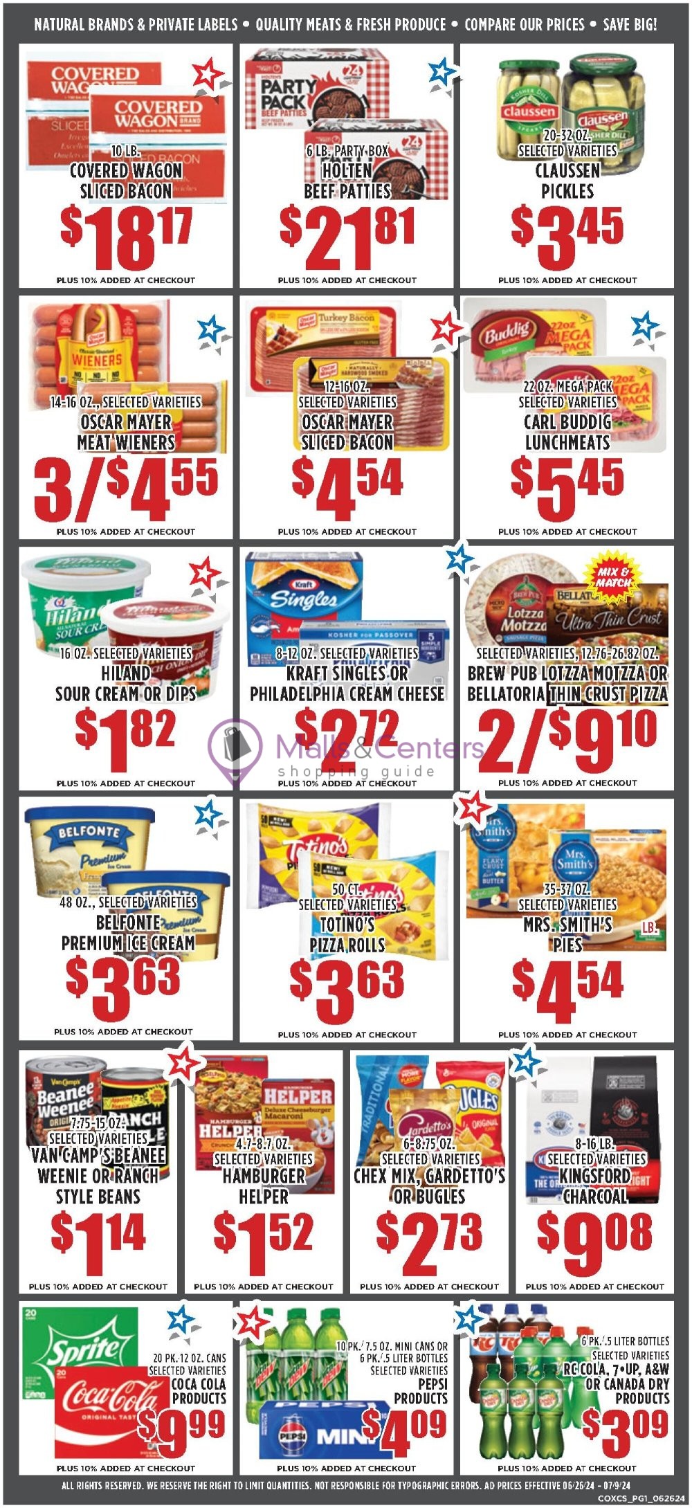 Weekly ad for Cox Cash Saver valid: 06/26/2024 - 07/09/2024, page 2