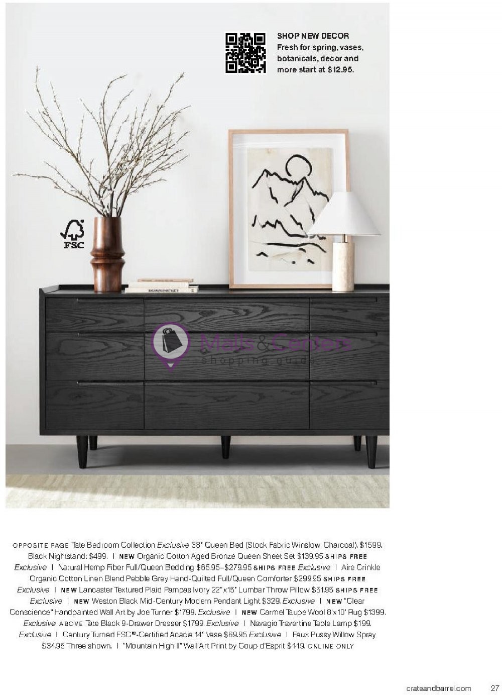 Weekly ad for Crate & Barrel valid: 05/17/2023 - 05/31/2023, page 27 Weekly ad for Crate & Barrel valid: 05/17/2023 - 05/31/2023, page 27