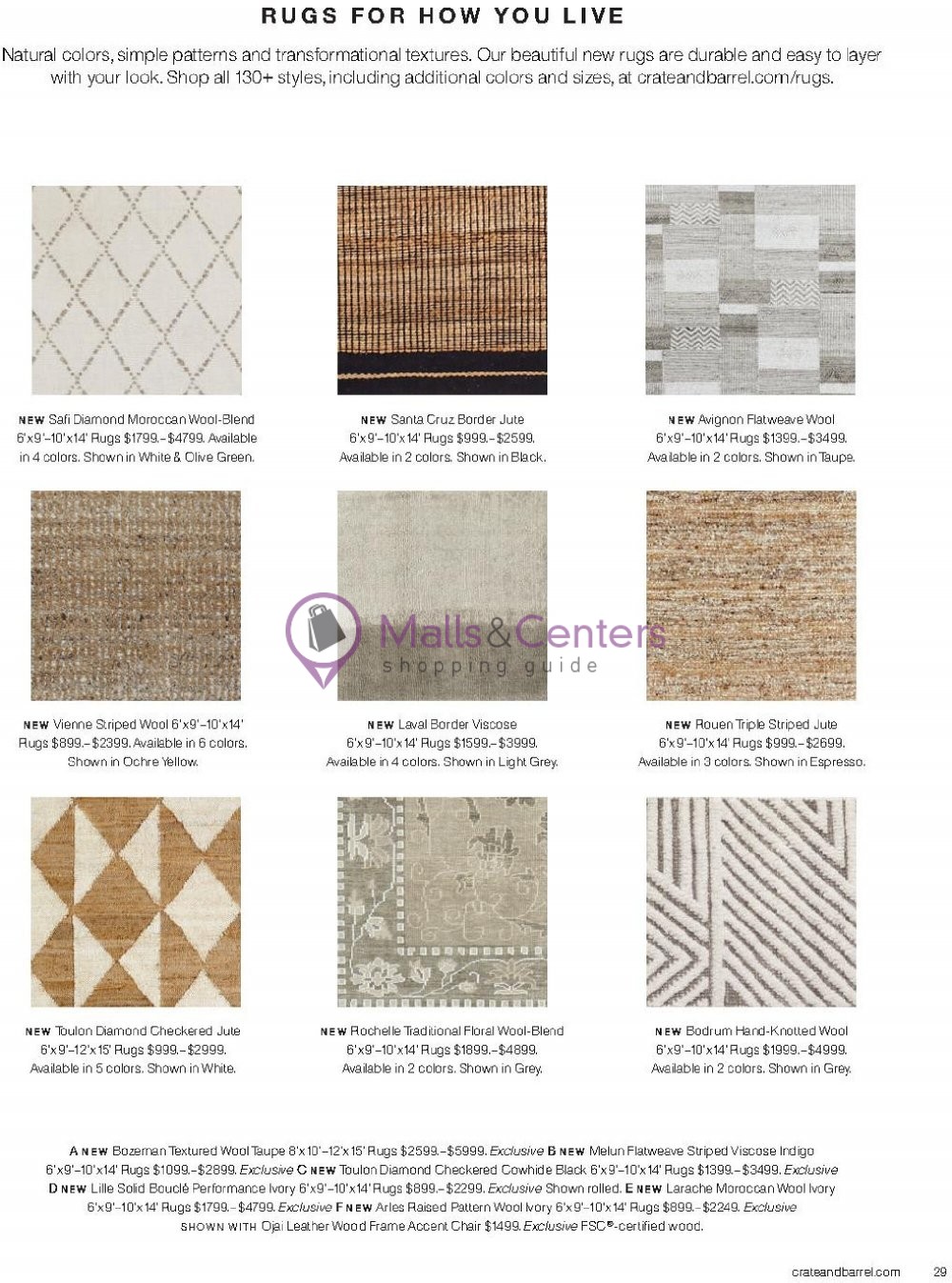 Weekly ad for Crate & Barrel valid: 05/17/2023 - 05/31/2023, page 29 Weekly ad for Crate & Barrel valid: 05/17/2023 - 05/31/2023, page 29