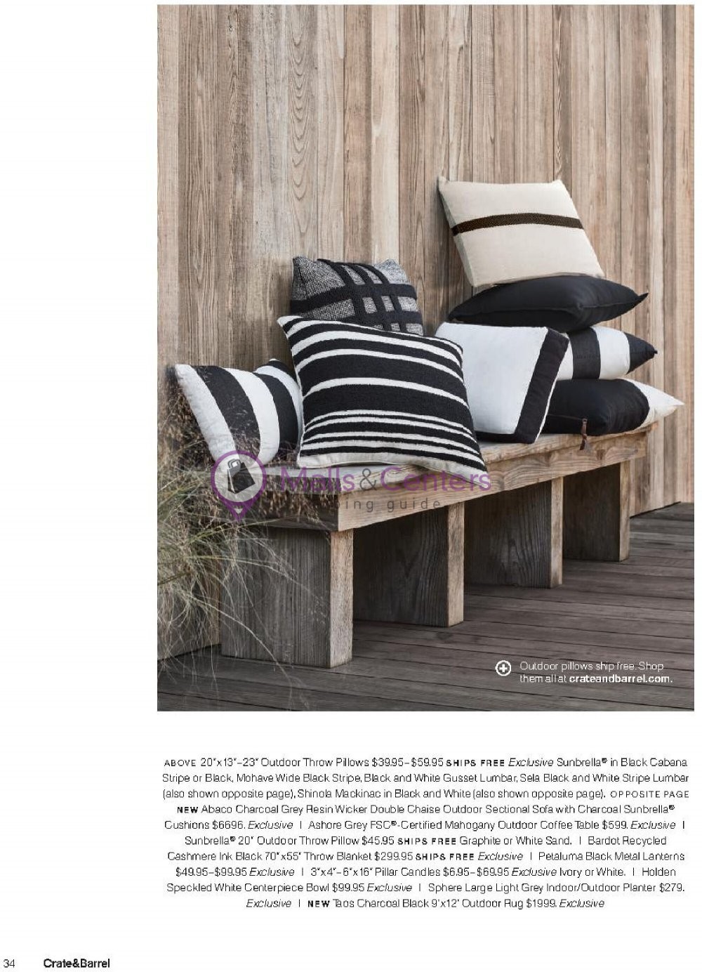 Weekly ad for Crate & Barrel valid: 05/17/2023 - 05/31/2023, page 34 Weekly ad for Crate & Barrel valid: 05/17/2023 - 05/31/2023, page 34