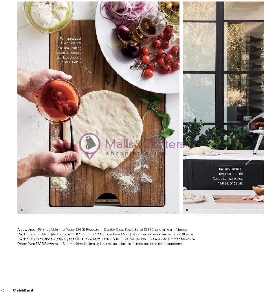 Weekly ad for Crate & Barrel valid: 05/17/2023 - 05/31/2023, page 40 Weekly ad for Crate & Barrel valid: 05/17/2023 - 05/31/2023, page 40