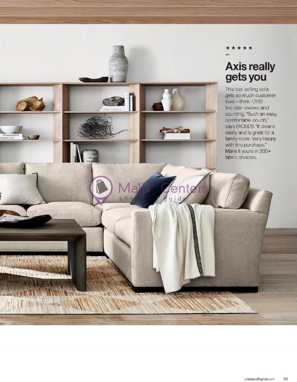 Weekly ad for Crate & Barrel valid: 05/17/2023 - 05/31/2023, page 63 Weekly ad for Crate & Barrel valid: 05/17/2023 - 05/31/2023, page 63