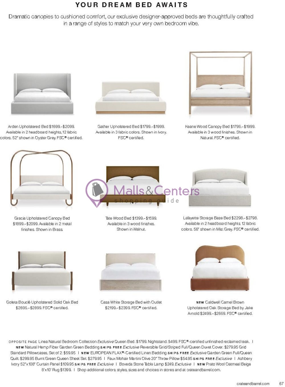 Weekly ad for Crate & Barrel valid: 05/17/2023 - 05/31/2023, page 67 Weekly ad for Crate & Barrel valid: 05/17/2023 - 05/31/2023, page 67