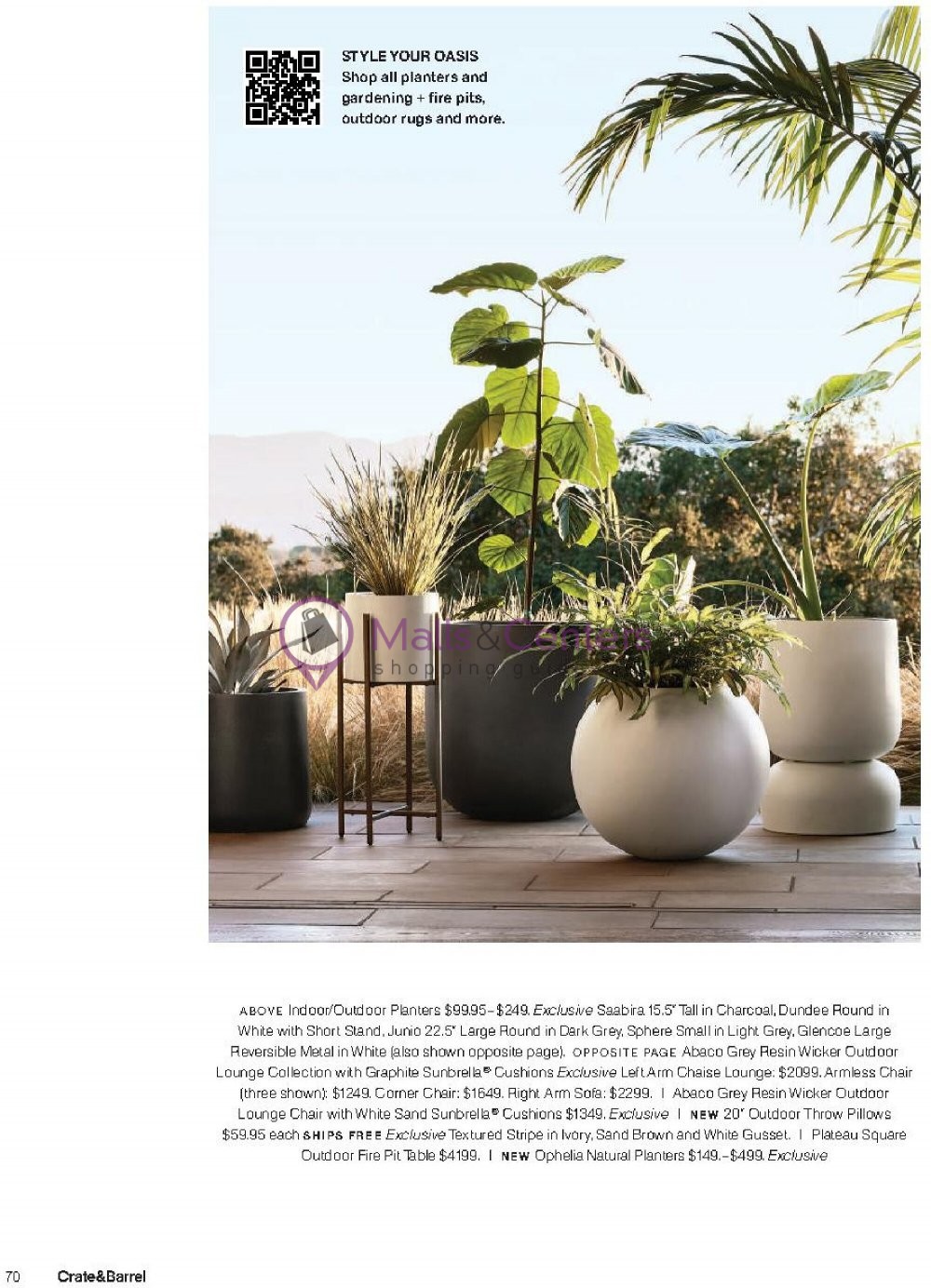 Weekly ad for Crate & Barrel valid: 05/17/2023 - 05/31/2023, page 70 Weekly ad for Crate & Barrel valid: 05/17/2023 - 05/31/2023, page 70