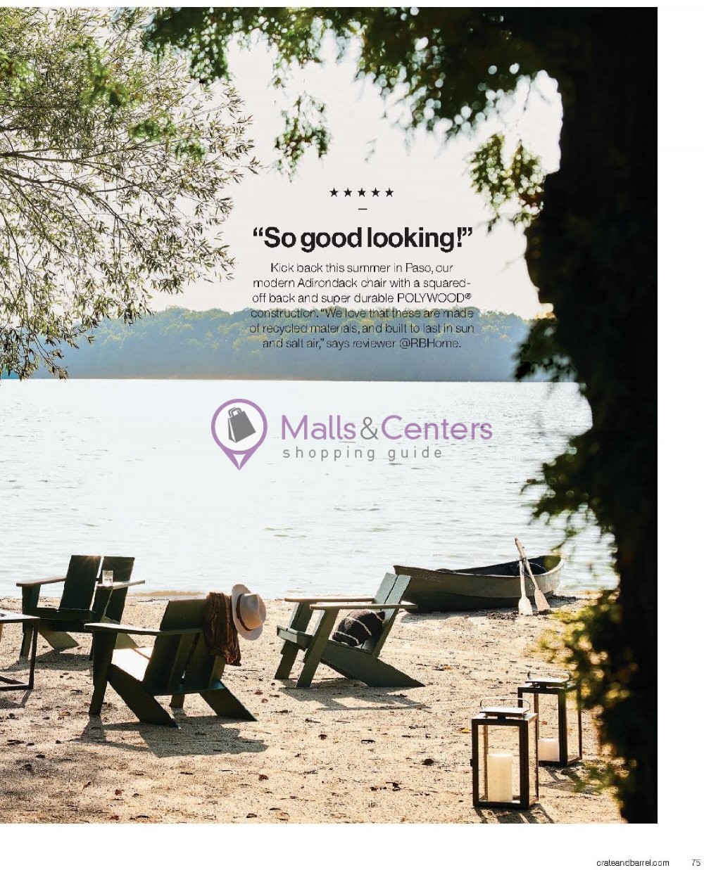 Weekly ad for Crate & Barrel valid: 05/17/2023 - 05/31/2023, page 75 Weekly ad for Crate & Barrel valid: 05/17/2023 - 05/31/2023, page 75