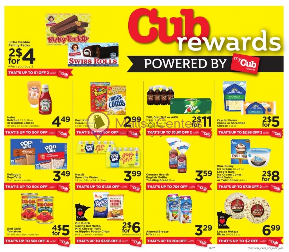 Cub Foods Weekly Ad sales & flyers specials MallsCenters