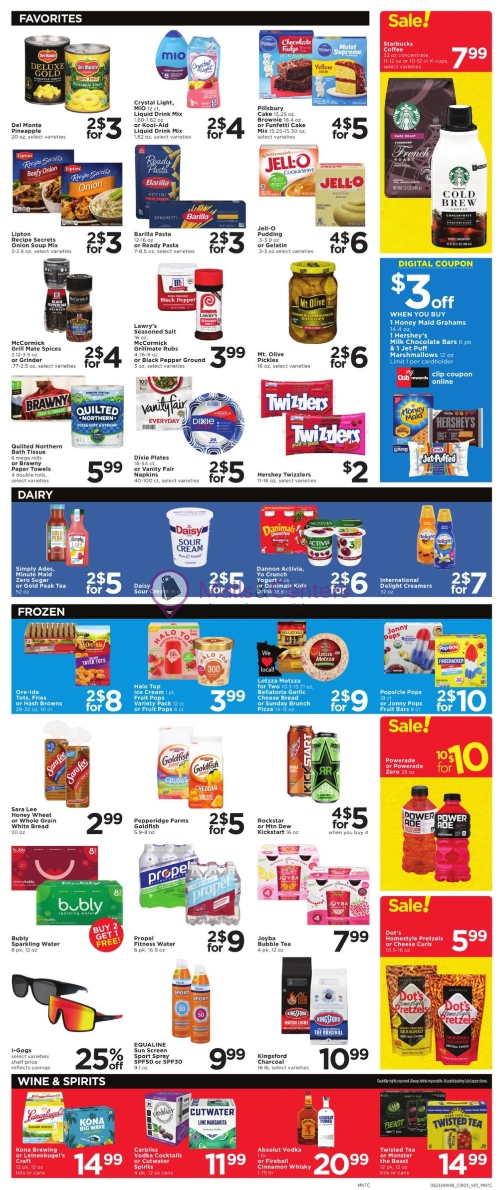 Weekly ad for Cub Foods valid: 06/23/2024 - 06/29/2024, page 3 Weekly ad for Cub Foods valid: 06/23/2024 - 06/29/2024, page 3