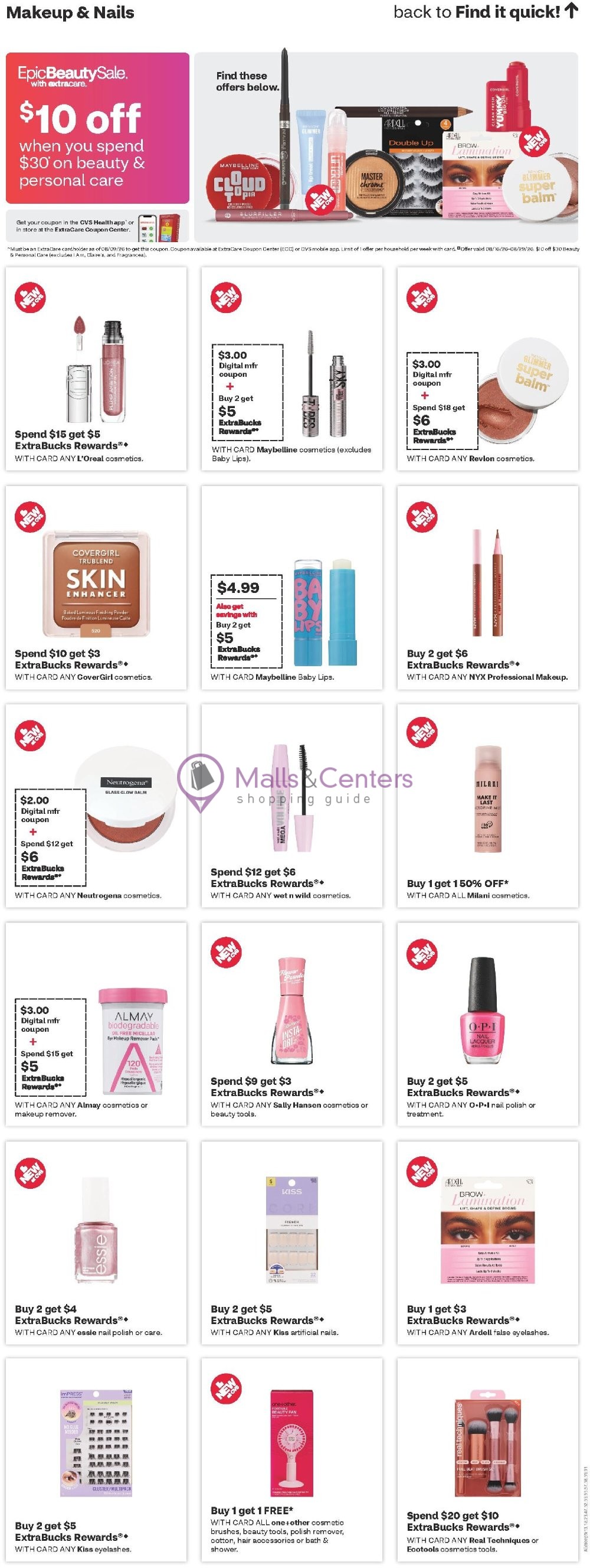 Weekly ad for CVS Pharmacy valid: 08/16/2026 - 08/22/2026, page 11