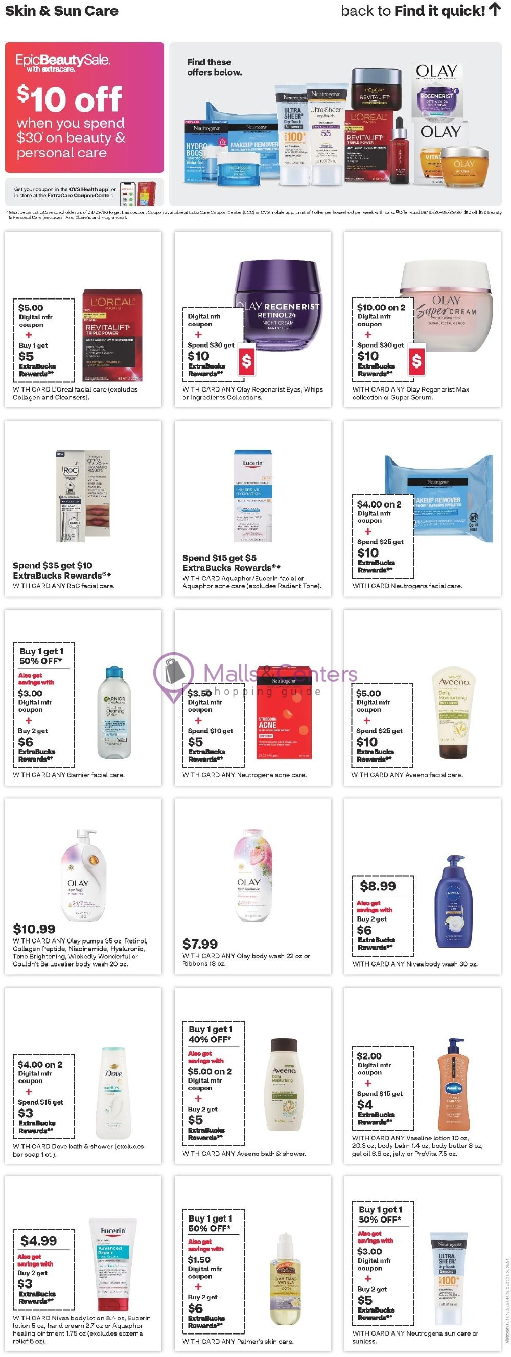 Weekly ad for CVS Pharmacy valid: 08/16/2026 - 08/22/2026, page 12