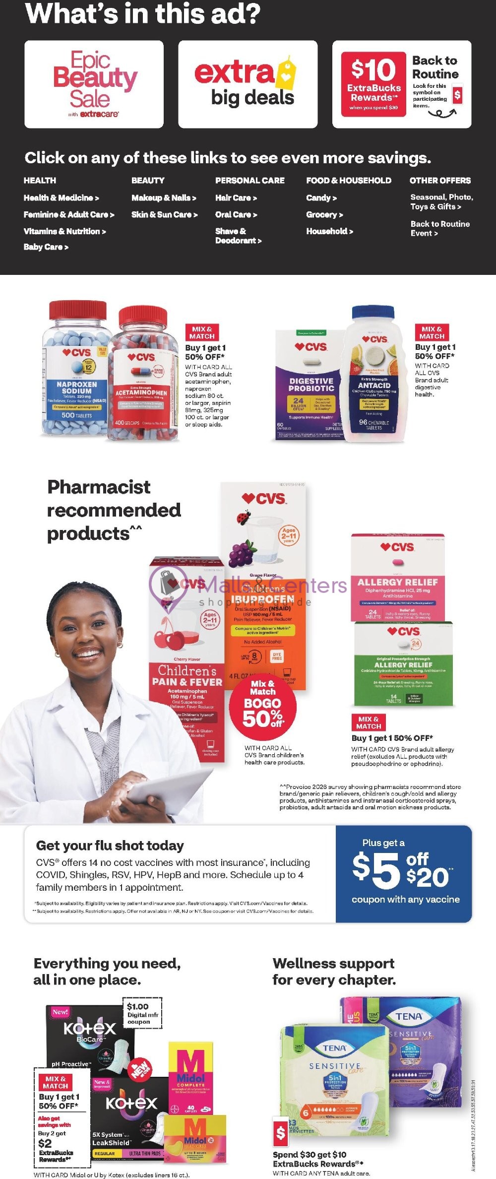 Weekly ad for CVS Pharmacy valid: 08/16/2026 - 08/22/2026, page 4