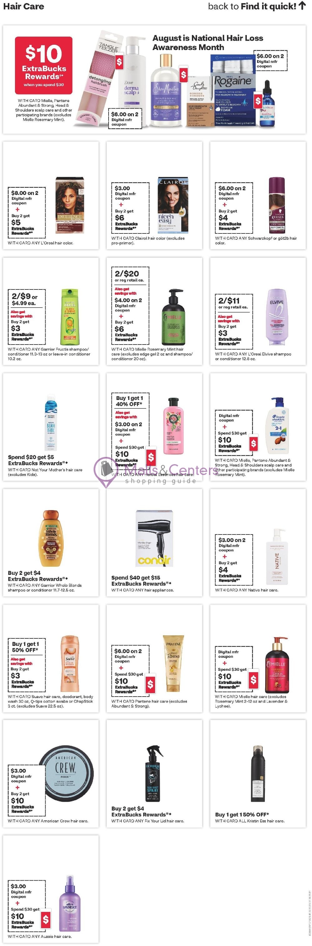 Weekly ad for CVS Pharmacy valid: 08/02/2026 - 08/08/2026, page 13