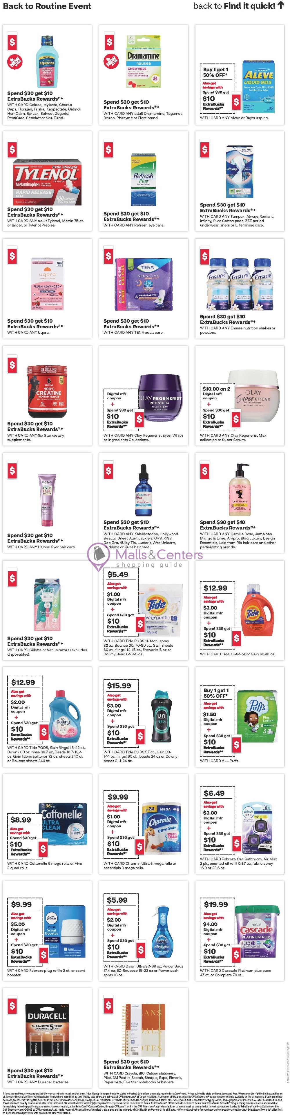 Weekly ad for CVS Pharmacy valid: 08/23/2026 - 08/29/2026, page 20