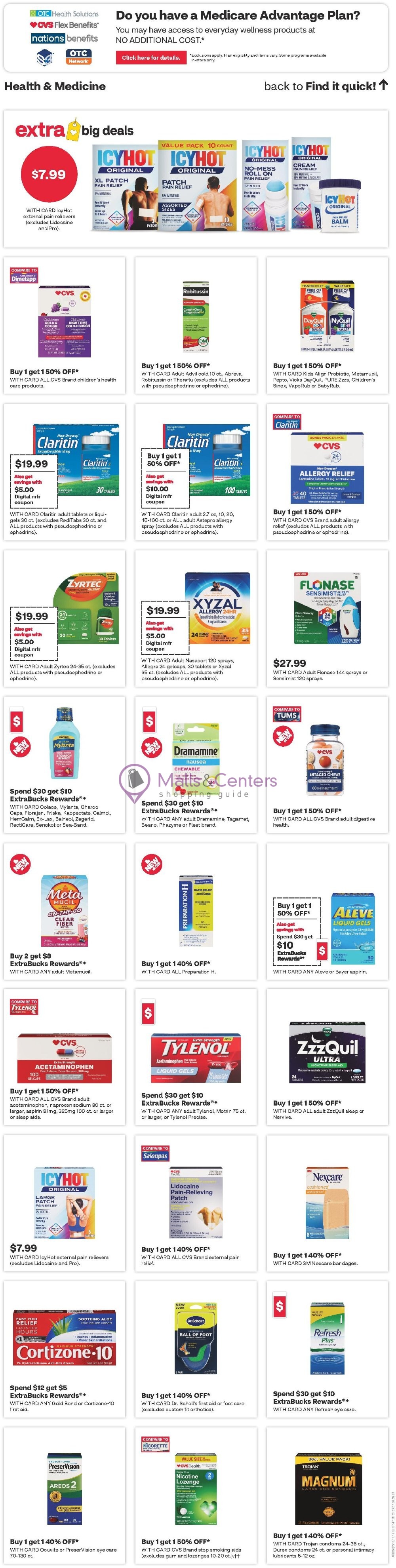 Weekly ad for CVS Pharmacy valid: 08/23/2026 - 08/29/2026, page 7