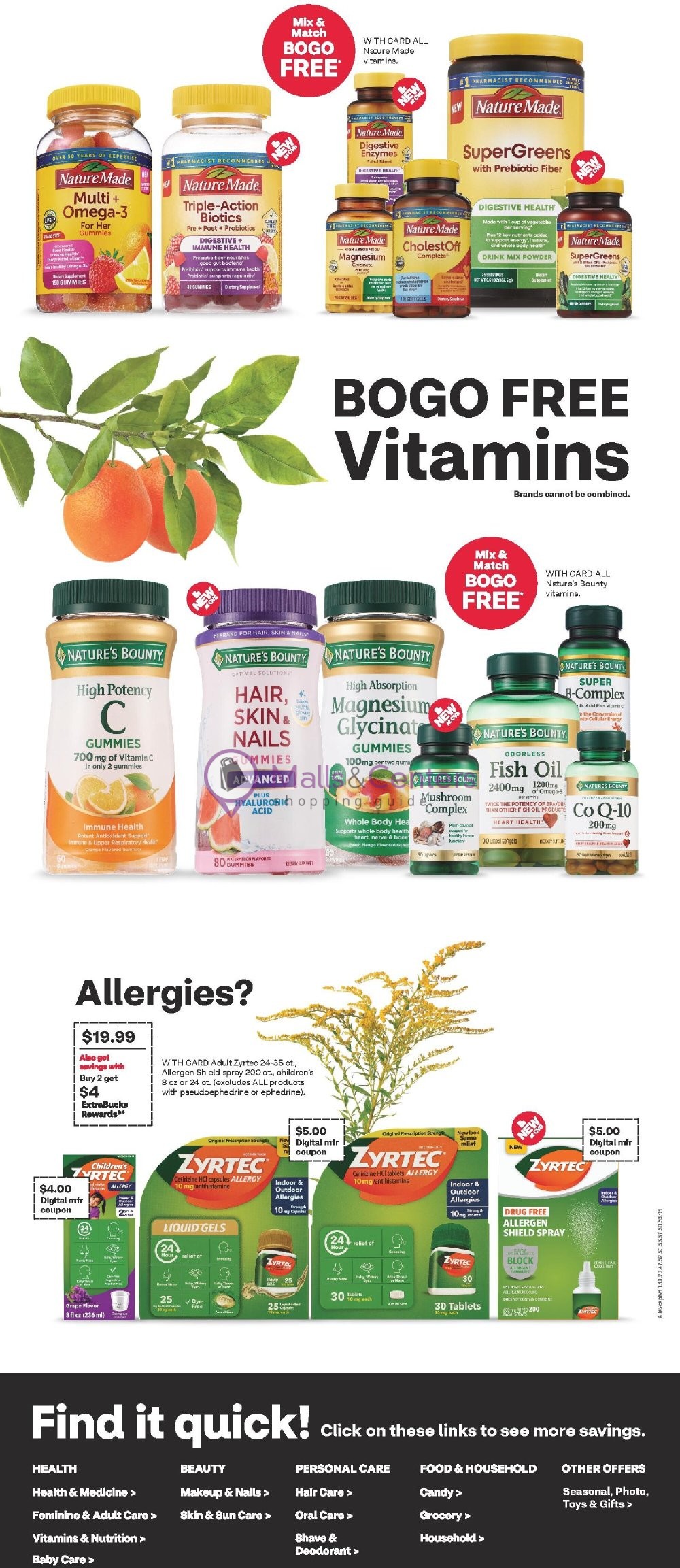 Weekly ad for CVS Pharmacy valid: 08/30/2026 - 09/06/2026, page 5