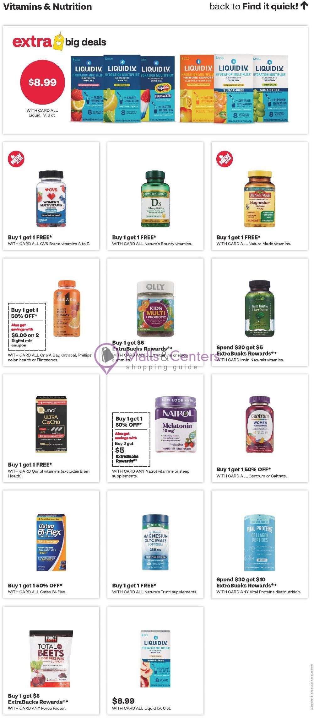 Weekly ad for CVS Pharmacy valid: 08/30/2026 - 09/06/2026, page 8