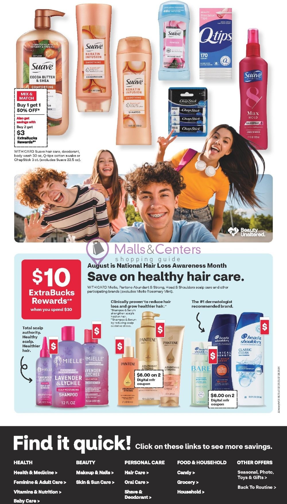 Weekly ad for CVS Pharmacy valid: 08/09/2026 - 08/15/2026, page 6