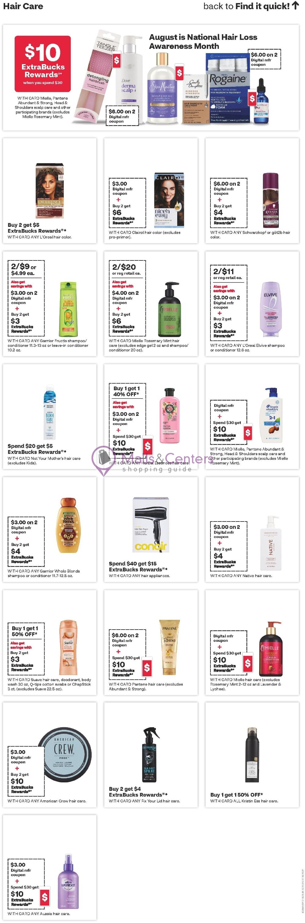 Weekly ad for CVS Pharmacy valid: 08/09/2026 - 08/16/2026, page 13